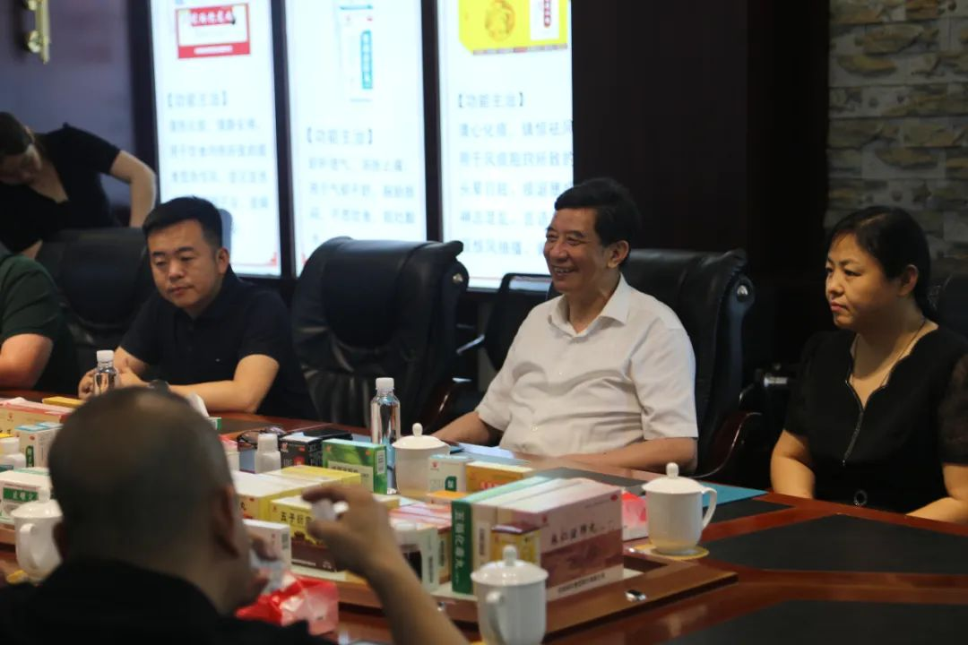 【集團新聞】中國中藥協會副會長劉張林一行蒞臨藥都集團調研